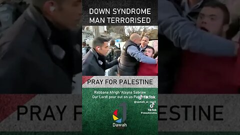 How Israeli Soldiers Terrorized A Down Syndrome Man #downsyndrome #man #terrorize