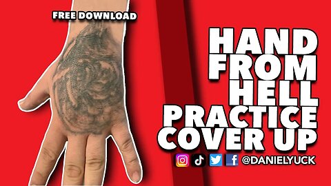 Hand From Hell Cover Up Practice