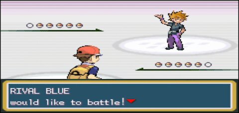 Pokemon Fire Red - Rival 5th Battle: Blue