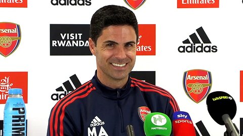 'Tomorrow maybe he’s able to train! NOT going to tell you who!' | Mikel Arteta | Liverpool v Arsenal