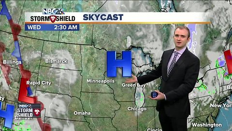 Gino Recchia NBC26 Storm Shield Weather Forecast