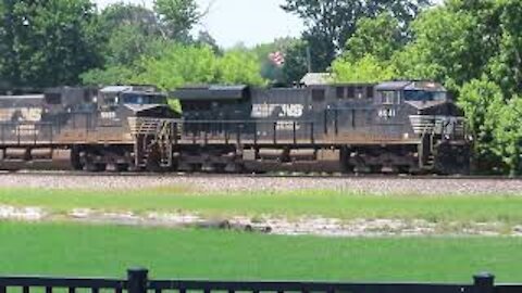 Norfolk Southern 54W Grain Train from Fostoria, Ohio June 13, 2021