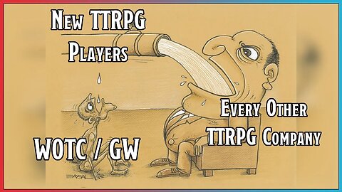 Would It Be Bad For The TTRPG Hobby For WOTC & GW To Go Bust? #ttrpg #5e #40k