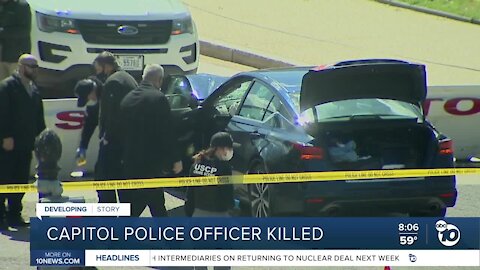 Capitol police officer killed