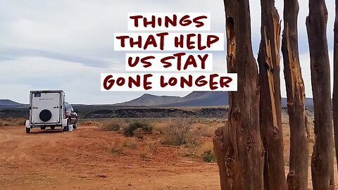 Our Simple, But Comfortable Camp Trailer