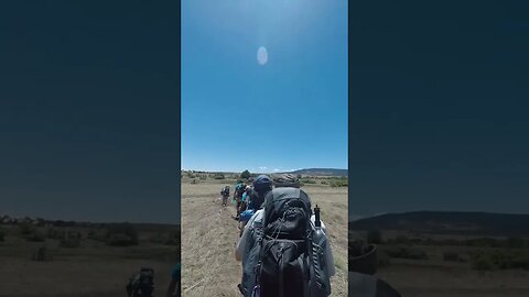 Approach to landing at Philmont Scout Ranch