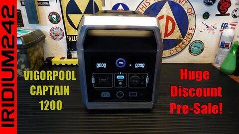 Emergency Power: VigorPool Captain 1200 Huge Discount Presale!