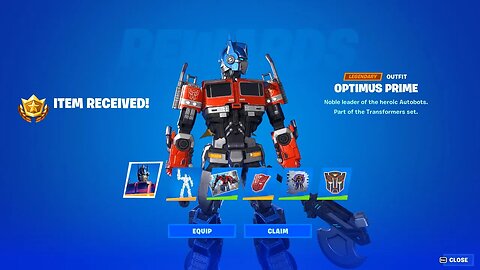 How to Unlock OPTIMUS PRIME in Fortnite Season 3!