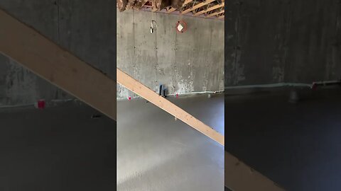 And just like that we have a basement floor!