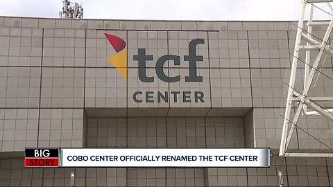 Cobo Center officially renamed the TCF Center