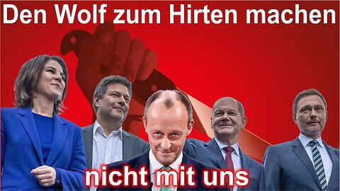 Den Wolf zum Hirten machen - nicht mit uns!