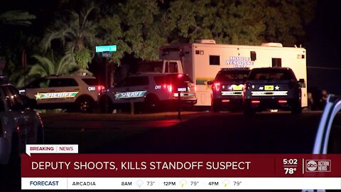 Person shot, killed by Hernando County deputies after barricade situation