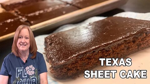 TEXAS SHEET CAKE, Chocolate Cake Recipe