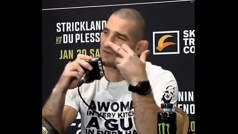 UFC champion Sean Strickland goes off on Canadian journalists for trying to normalize troonism