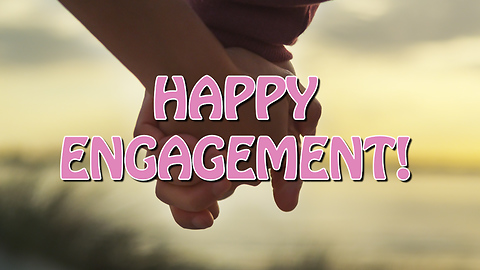 Happy Engagement Greeting Card 3