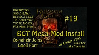 Let's Play Baldur's Gate Trilogy Mega Mod Part 19 - Dynaheir at Gnoll Fort