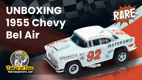 Herb Thomas #92 Smokey's - Motoramic | 1955 Chevy Bel Air | CP7896 | Auto World