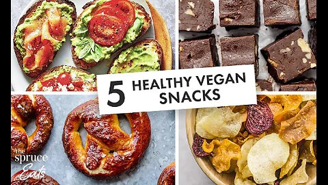 5 Quick & Healthy Vegan Snack Recipes