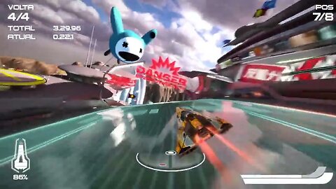 WipEout Omega Collection - PS4 Jogando Pela Primeira Vez 2023 DEMO