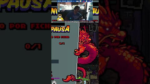 Pilão Bobo do Abobo, Abobo imita o zangief e desfere um pilão no jogo double dragon gaiden