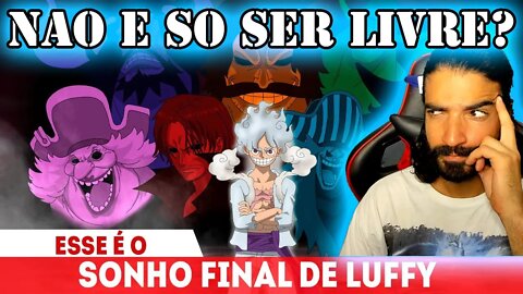 YERIK REACT - O SONHO DE CADA YONKO REVELA O SONHO FINAL DE LUFFY E ROGER - ONE PIECE