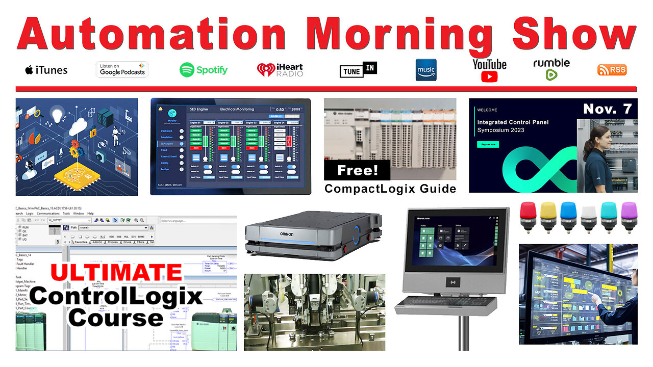 November 2 News: Control Panels, MagneMover, Codesys, VisuNet FLX, Ai ...