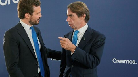 Aznar a Casado: Vas a ser presidente del Gobierno