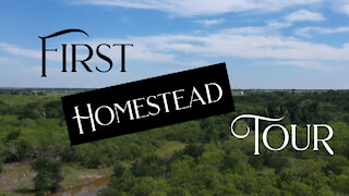 First Homestead Tour with Cool Drone Footage