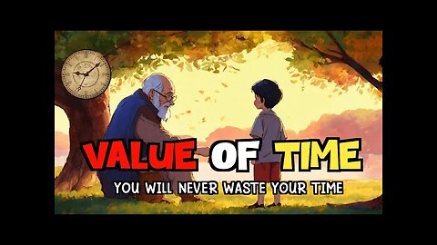 VALUE OF TIME | A Life Changing Motivational Story | Time Story |