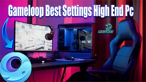 Gameloop || PubgMobile || Best Settings For High End Pc || Nvidai Settings || in Hindi/Urdu 2024