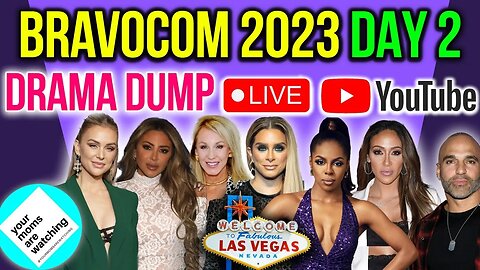 Bravocon 2023 Day 2 Drama Dump feat Thea Des Sousa Live #bravocon2023 #bravotv