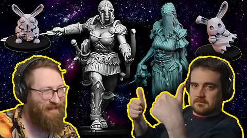 Kickstarter Miniatures 23 - Tom and Ben