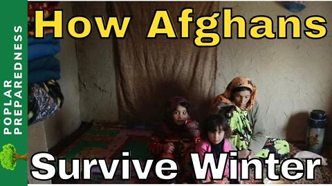 Secret Afghan Way To Survive Winter (With Just Cow Dung!)( No electricity)