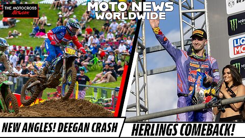 NEW ANGLE'S of Deegan's RedBud CRASH, Herlings COMEBACK & MORE! | Moto News Worldwide