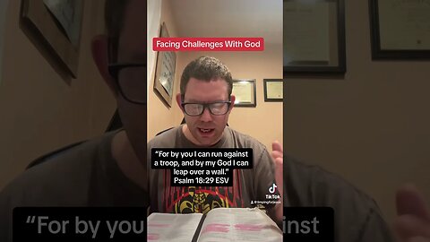 Facing Challenges With God!