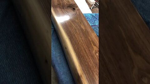 Live Edge Walnut Mantelpiece - part 7