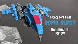 Transformers Legacy Core Class Bomb-Burst Pretender Figure - A Rodimusbill Review