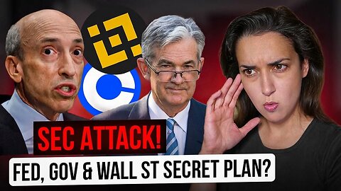 SEC Sues Coinbase & Binance 🚨 Operation Choke Point 2.0 💥 (Secret Plan: JP Morgan Steals Coinbase?)