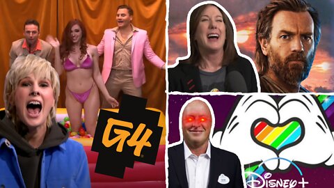 G4TV Is DESPERATE After Frosk Disaster, Kathleen Kennedy Obi Wan Kenobi, Disney Doubles Down On Woke