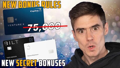 Capital One's HARSH New Bonus Rule + Apple Card & Bilt Bonuses