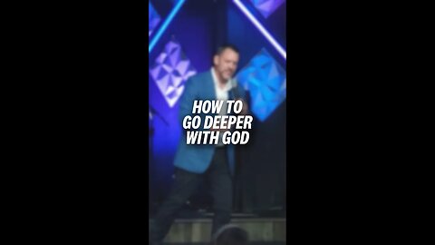 How to go deeper with God. #shorts