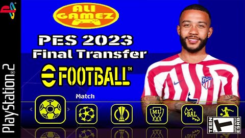 PES 2023 (PS2) EUROPEU NARRAÇÃO LUÍS ROBERTO ATUALIZADO MARÇO