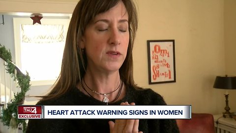 Heart attack warning signs in women