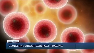 Concerns about contact tracing