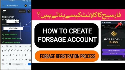 How To Register on Forsage | Forsage BUSD Regisration Process Complete | FX Profit Planet