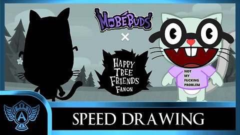 Speed Drawing: Happy Tree Friends Fanon - Brenton | Mobebuds Style