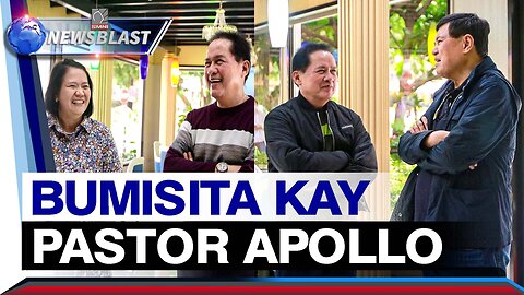 Former SP Manny Villar, bumisita kay Pastor Apollo C. Quiboloy sa Davao City