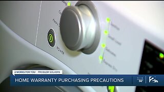 Home warranty purchasing precautions