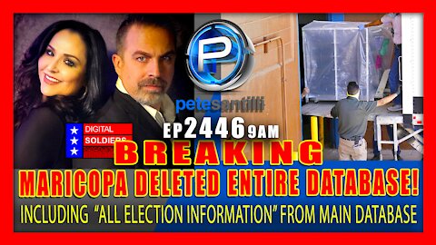 EP 2446 9AM BREAKING MCBOS Officials DELETED ENTIRE DATABASE from Voting Machines