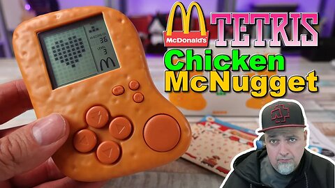 This Chicken McNugget Plays Tetris! Chinese McDonalds Handheld REVIEW!